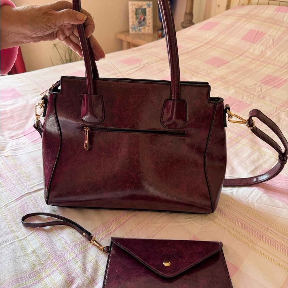 Burgundy Leather Bag